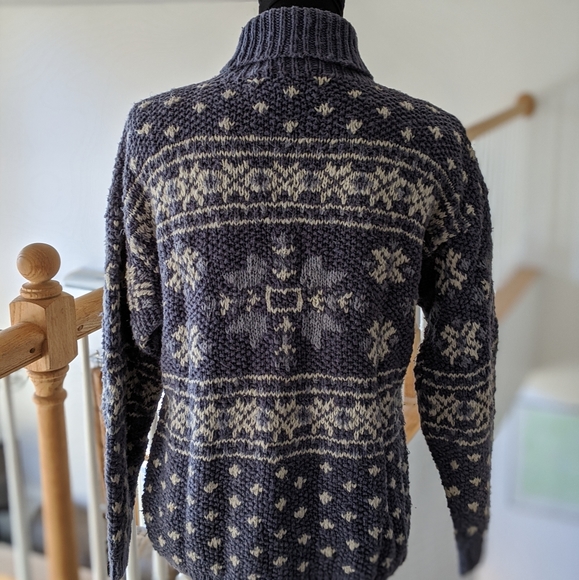 Jones New York hand knit sweater, petite small - Picture 3 of 4